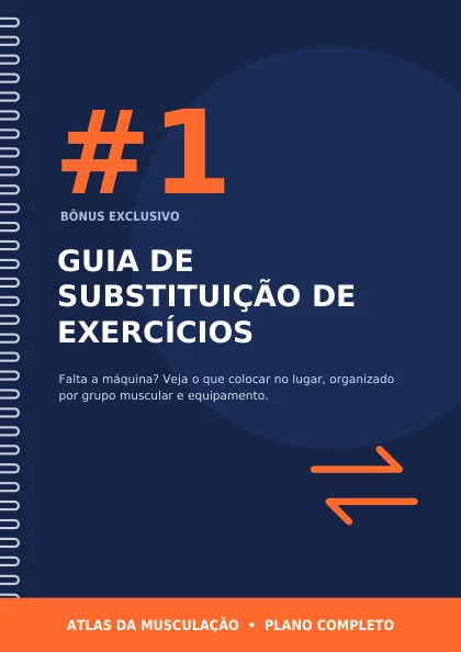Capa do Bônus 01: Guia de substituição de exercícios