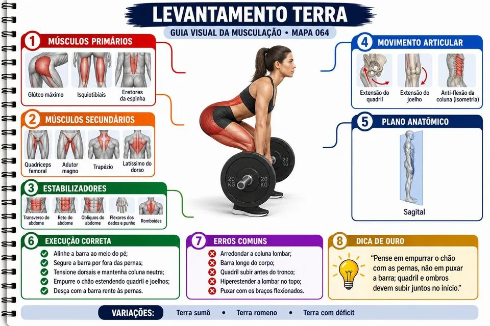 Mapa do levantamento terra